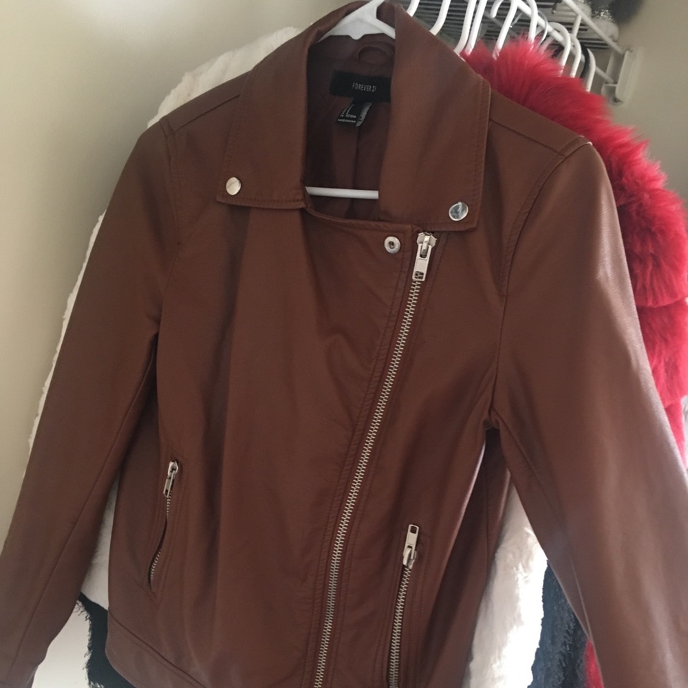 Leather jacket